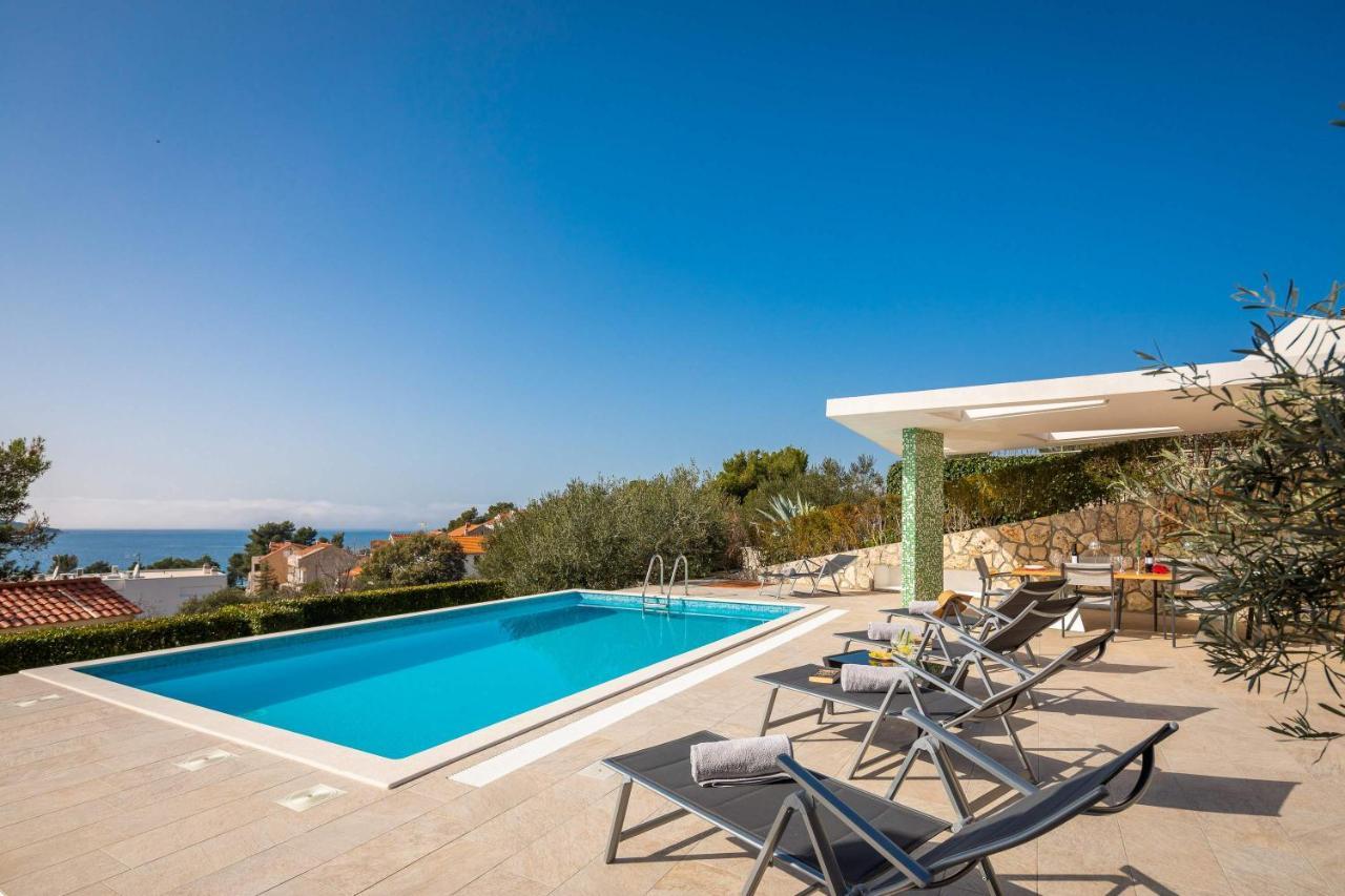 Villa Tela With Pool Жаборич Экстерьер фото