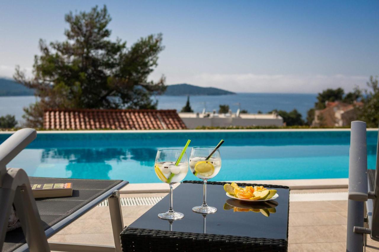 Villa Tela With Pool Жаборич Экстерьер фото